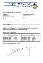 Mini Brevet de mathématiques 3ème - Les annales corrigées 11 - PDF à imprimer