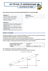 Mini Brevet de mathématiques 3ème - Les annales corrigées 14 - PDF à imprimer