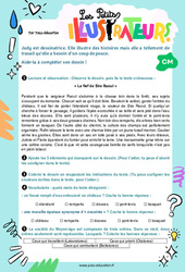 Le fief de Sire Raoul - CM1 - CM2 - Les petits illustrateurs - PDF gratuit à imprimer