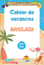 Anglais - Summer - Cahier de vacances gratuit - Cm1 - Cm2 - PDF gratuit à imprimer