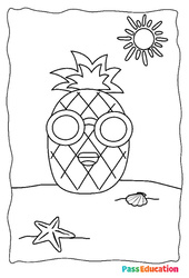 Eté - GS - CP - CE1 - Coloriage - PDF à imprimer