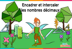 Exercices en ligne : Encadrer et intercaler les nombres décimaux - Cm1 - Cm2 - Vidéo La Fée des Maths