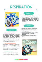 Principes de la respiration du CP au CM2 - PDF à imprimer