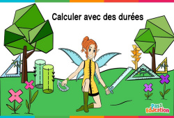 Calculer avec des durées - Cm1 - Cm2 - 6ème - Vidéo La Fée des Maths