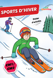 Sports d’hiver - Cahier de vacances - CM1 - CM2 - PDF à imprimer