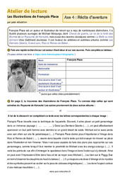 Les illustrations de François Place - 6ème - Atelier de lecture - PDF à imprimer