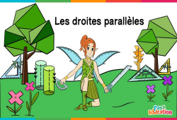 Jeux en ligne : Les droites parallèles - Cm1 - Cm2 - 6ème - Vidéo La Fée des Maths