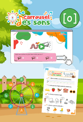 Le son [o] - GS - CP - CE1 - Phonologie - Lecture -  Le carrousel des sons - Cycle 2 - PDF à imprimer