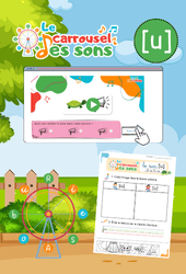 Le son [u] - GS - CP - CE1 - Phonologie - Lecture -  Le carrousel des sons - Cycle 2 - PDF à imprimer