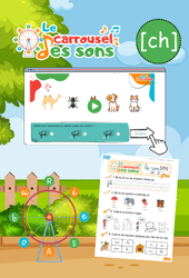 Le son [ch] - GS - CP - CE1 - Phonologie - Lecture -  Le carrousel des sons - Cycle 2 - PDF à imprimer