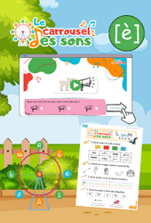 Le son [è] è, ê, ai, et - GS - CP - CE1 - Phonologie - Lecture -  Le carrousel des sons - Cycle 2 - PDF à imprimer