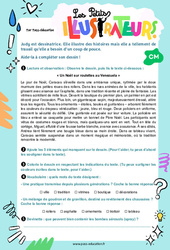 Un Noël sur roulettes au Venezuela - CM1 - CM2 - Les petits illustrateurs - PDF à imprimer