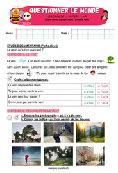 L’air et le vent - CP - Exercices - Apis & ses amis - PDF à imprimer