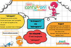 Aréoport ou Aéroport - Cycle 3 - Collège - Sans confusion - PDF à imprimer