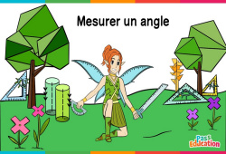 Mesurer un angle - Cm1 - Cm2 - 6ème - Vidéo La Fée des Maths