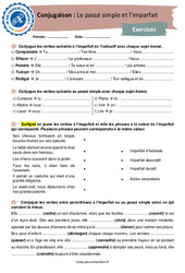 Le passé simple et l’imparfait - 3ème - Conjugaison - Je me prépare au Brevet - PDF à imprimer