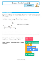 Scratch – Annales brevet (3) - 3ème - Scratch - PDF à imprimer