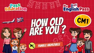 How are you - Apprendre l'anglais au Cm1 - Vidéo pédagogique - The Vadrouille Family - My English Pass - Cycle 3