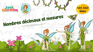 Nombres décimaux et mesures - Cm1 - Cm2 - 6ème - Vidéo pédagogique - La Fée des Maths - Cycle 3