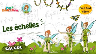 Les échelles - Cm1 - Cm2 - 6ème - Vidéo pédagogique - La Fée des Maths - Cycle 3