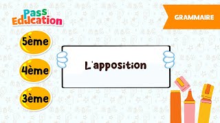 L’apposition - 5ème, 4ème, 3ème - Vidéo pédagogique - Cycle 4