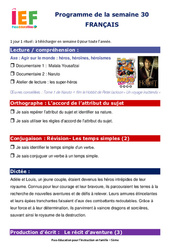 IEF Instruction En Famille, École à la maison pour le Semaine 30 – école à la maison IEF : 5ème