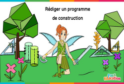 Rédiger un programme de construction - Cm1 - Cm2 - 6ème - Vidéo La Fée des Maths - PDF à imprimer