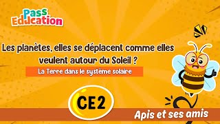 Les planètes, elles se déplacent comme elles veulent autour du Soleil ? – CE2 – Vidéo – Apis & ses amis - Cycle 2