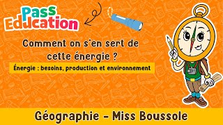 Comment on s’en sert de cette énergie ? - Cm1 - Vidéo - Miss Boussole - Cycle 3