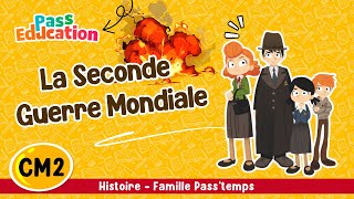 La deuxième guerre mondiale CM2 - Vidéo pédagogique - Cycle 3