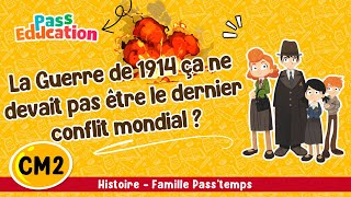La Guerre de 1914 ça ne devait pas être le dernier conflit mondial ? La deuxième guerre mondiale - CM2 - Vidéo - Cycle 3