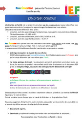 Guide d'utilisation de la méthode - école à la maison IEF : 4ème – (en libre téléchargement)