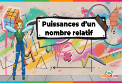Jeux en ligne : Puissances d'un nombre relatif - 3ème - Vidéo - La Fée des Maths