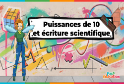 Cours et exercice : Puissances de 10 et écriture scientifique - 3ème - Vidéo - La Fée des Maths