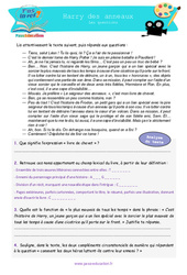 Harry des anneaux - 6ème - 5ème - Littérature - T'as la réf ? - PDF à imprimer