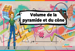 Volume de la pyramide et du cône – 5ème – 4ème – 3ème – Vidéo – La Fée des Maths
