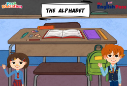 Alphabet - Vocabulaire - Vidéo interactive - Apprends l'anglais avec Kelly and James