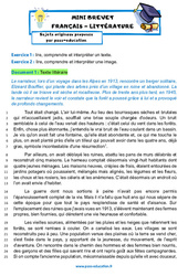 L’homme qui plantait des arbres – Jean GIONO – 3ème – Mini-brevet français – Sujet inédit - PDF à imprimer