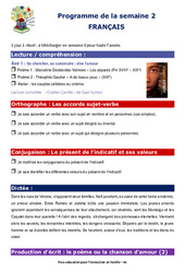 IEF Instruction En Famille, École à la maison pour le Semaine 2 – école à la maison IEF : 4ème