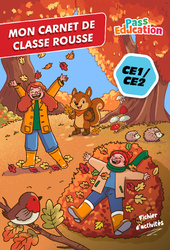 Classe Rousse – Carnet de bord et activités – Ce1 – Ce2 - Cycle 2 - PDF à imprimer