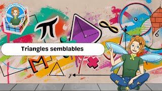 Triangles semblables  – 5ème – 4ème – 3ème – Vidéo pédagogique – La Fée des Maths - Cycle 4