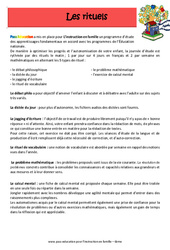 Les rituels en IEF – école à la maison : 6ème