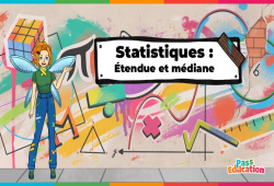 Etendue et médiane - Statistiques – 5ème – 4ème – 3ème – Vidéo – La Fée des Maths