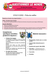Les grandes périodes historiques françaises – CE2 – Séquence + vidéo – Apis & ses amis - Cycle 3 - PDF à imprimer