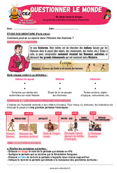 Exercice Les grandes périodes historiques françaises – CE2 – Exercices – Apis & ses amis - Cycle 2 - PDF à imprimer