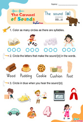 Le son [ʊ] oo u – Phonologie anglaise – Carousel of Sounds – Vidéo interactive + Fiche