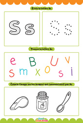 Exercice Lettre T – Apprendre à écrire les lettres – MS – GS – Maternelle - Cycle 1 - PDF à imprimer