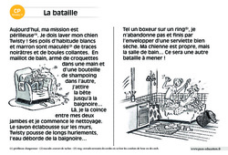La bataille - CP - Lecture interactive - Luminéo - Niveau 3