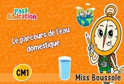 Quel est le parcours de l’eau domestique? – Cm1 – Vidéo pédagogique – Miss Boussole - Cycle 3