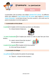 La ponctuation - CE2 - Séquence complète - Cycle 2 - PDF à imprimer